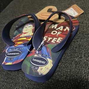 Havaianas Superman Kids Flip Flops 3/4Y